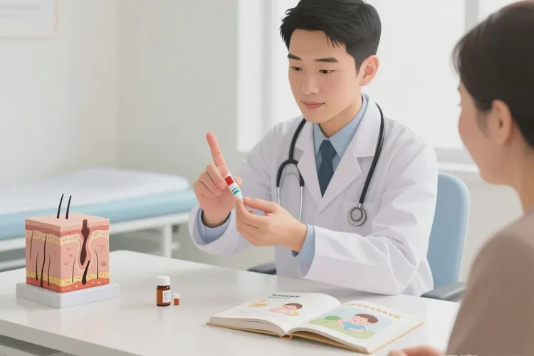 婴幼儿面部出湿疹能不能治愈(图2)