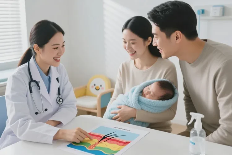 新生儿全身长湿疹能治愈吗(图4)