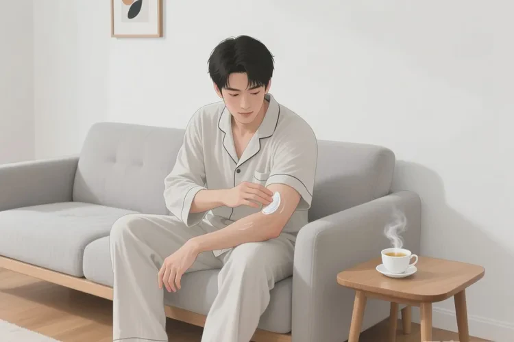 男人手臂上容易长湿疹能治愈吗(图1)