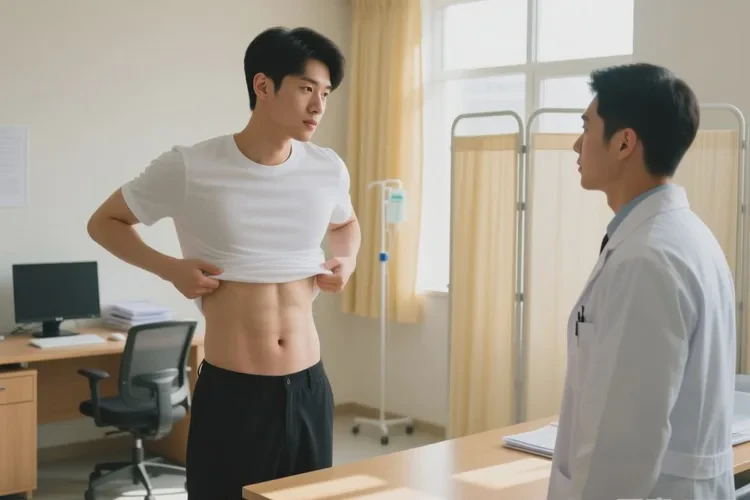 男性肚子容易长湿疹能治愈吗(图1)