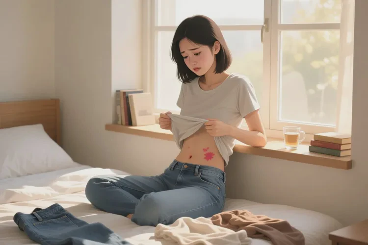 女生肚子经常起湿疹能治愈吗(图1)