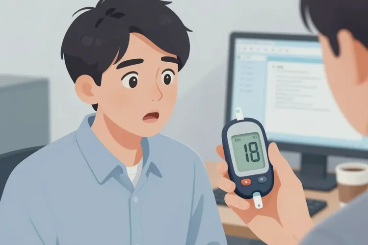 28岁下午血糖24.1是怎么回事(图1)