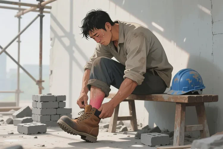 男性脚上容易长湿疹能治愈吗(图1)