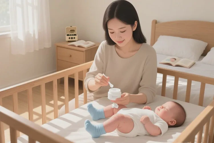 宝宝小腿偶尔长湿疹能不能治愈(图1)