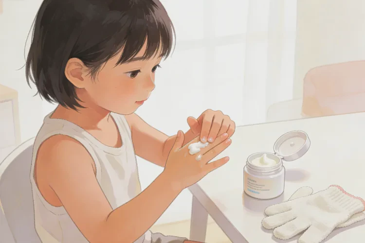 孩子手上容易起湿疹能不能治愈(图1)