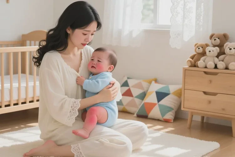 幼儿大腿容易起湿疹能治愈吗(图1)