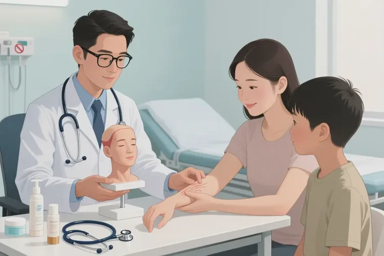 中学生身上容易长湿疹能治愈吗(图3)