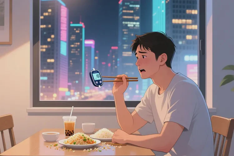 29岁晚餐血糖18点4是怎么回事(图1)