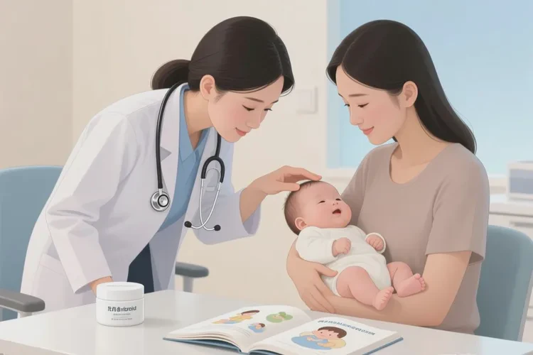 新生儿脖子有湿疹可以治愈吗(图3)