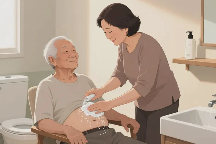 高龄老人肚子上长湿疹能治愈吗(图2)