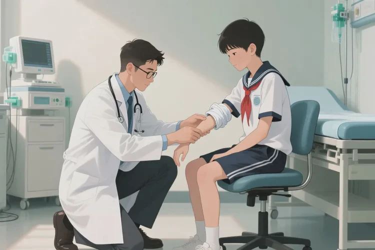 中学生全身出现湿疹能治愈吗(图1)