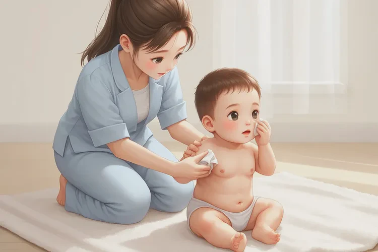 幼儿肛周起湿疹能治愈吗(图1)