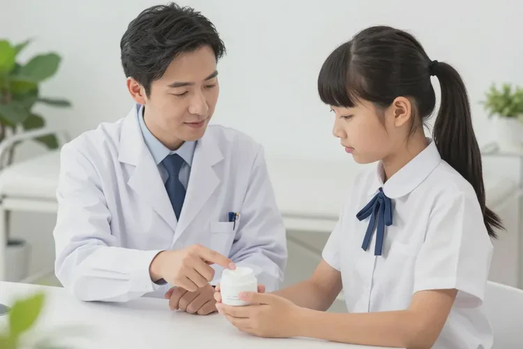 中学生大腿偶尔长湿疹能治愈吗(图1)