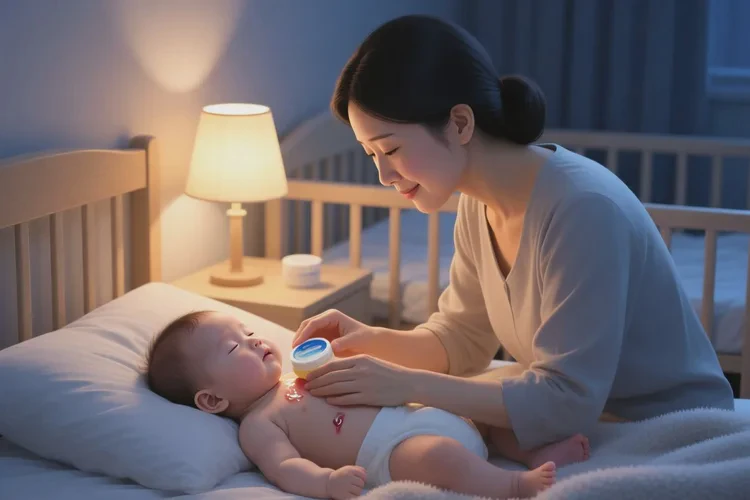 宝宝脖子容易起湿疹能不能治愈(图1)