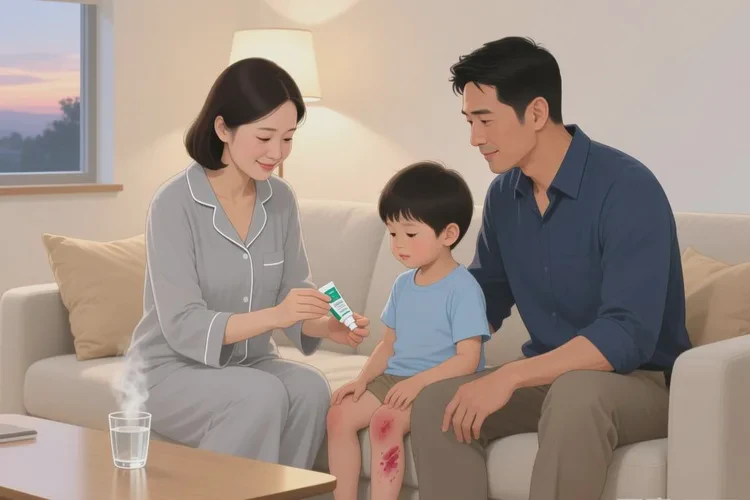 婴幼儿小腿出现湿疹能不能治愈(图1)