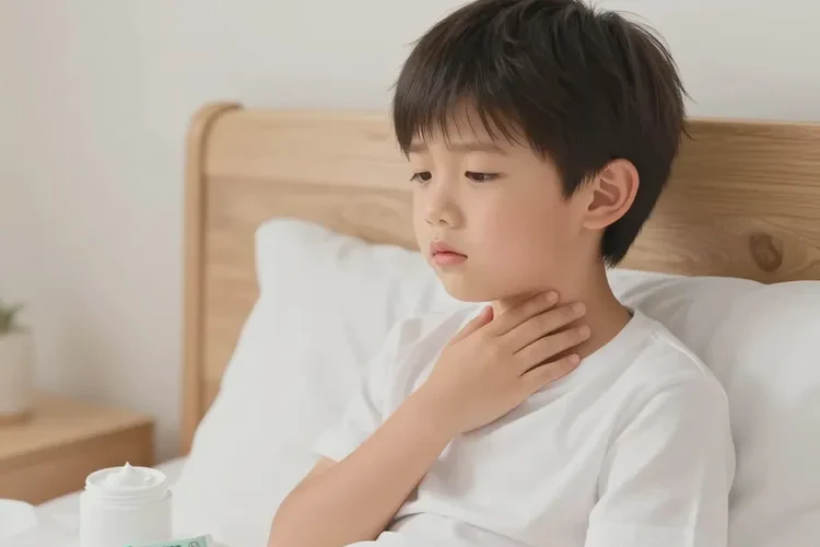 小学生脖子长湿疹能治愈吗(图1)