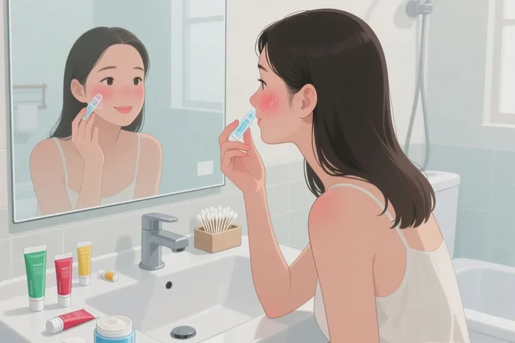 女人面部起湿疹能治愈吗(图1)