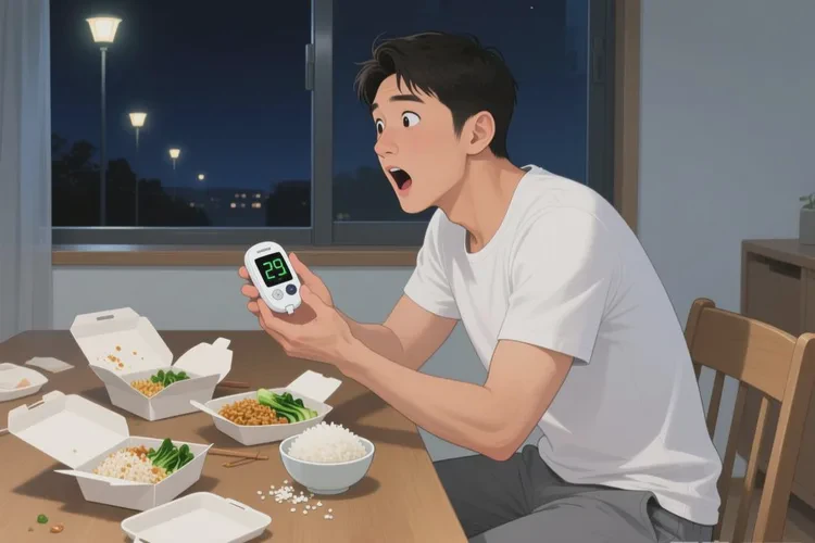 29岁晚餐血糖12点7是怎么回事(图1)