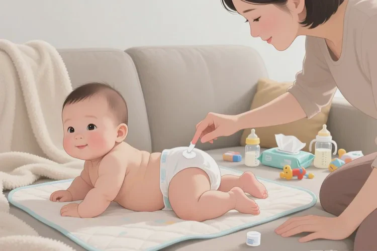 新生儿肛周有湿疹能治愈吗(图1)