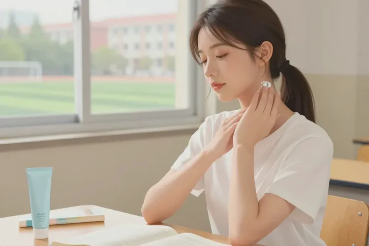 青少年脖子上偶尔长湿疹能治愈吗(图2)