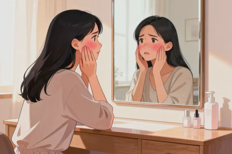 女性面部出现湿疹能治愈吗(图1)