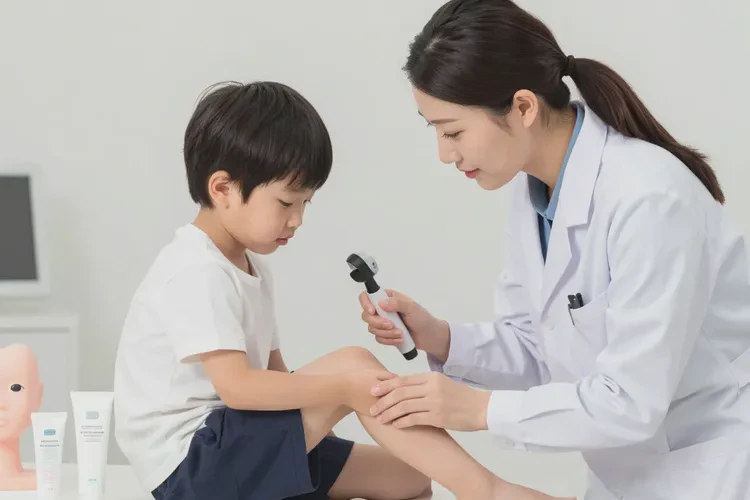 小学生小腿有湿疹能治愈吗(图2)