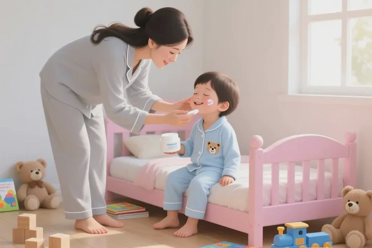 小学生大腿上起湿疹能治愈吗(图1)