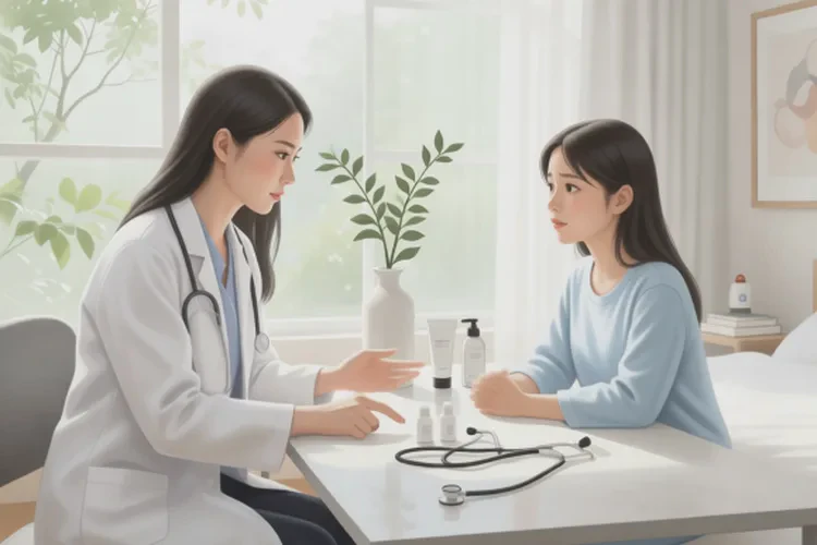 女生身上经常长湿疹可以治愈吗(图1)