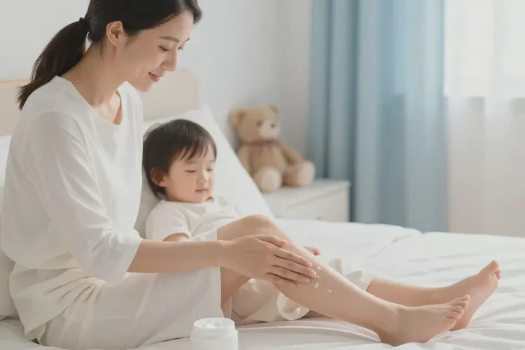 小儿大腿上长湿疹能治愈吗(图1)