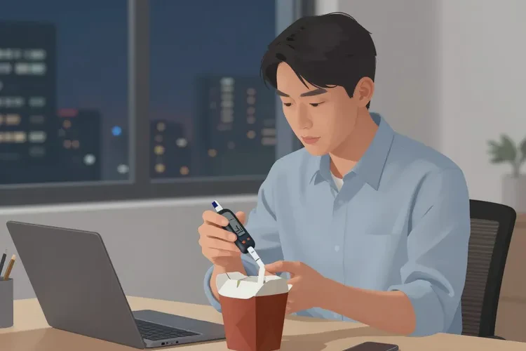 29岁晚餐血糖10.6是怎么回事(图2)