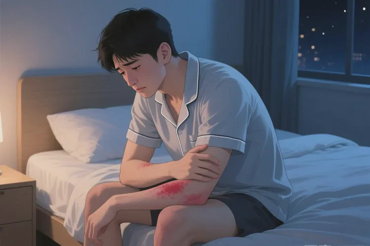 男人手臂容易长湿疹能治愈吗(图1)