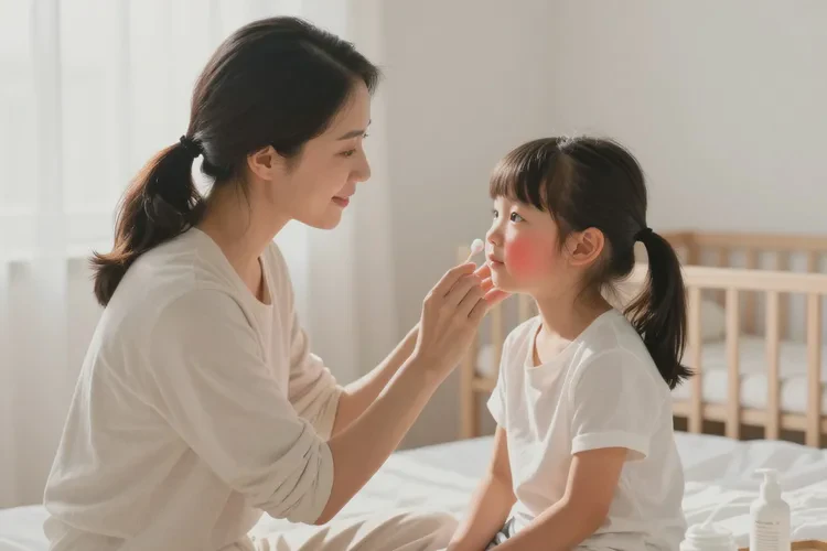 小孩脸上经常长湿疹能不能治愈(图1)