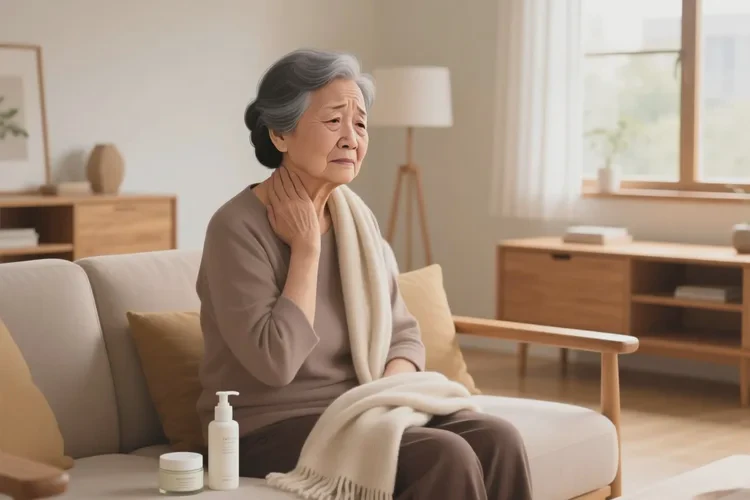 高龄老人脖子起湿疹能治愈吗(图1)