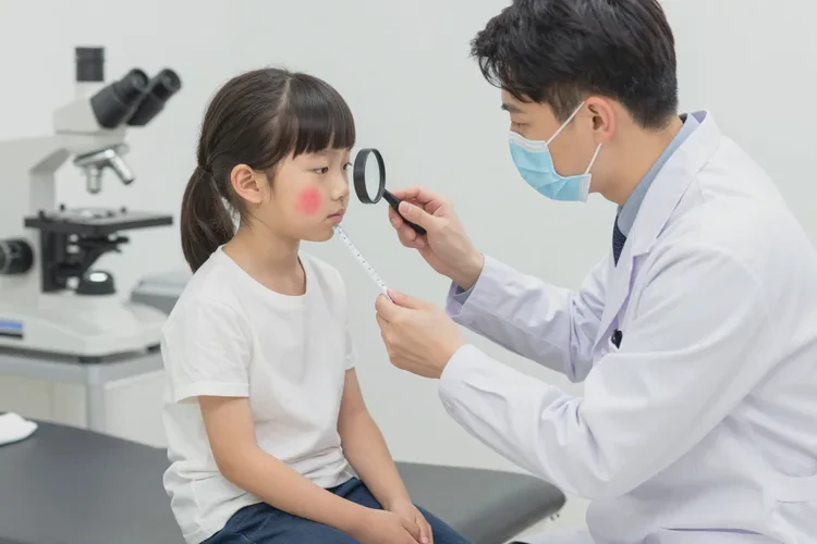 小孩面部经常长湿疹能不能治愈(图2)