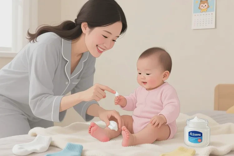 宝宝脚上出湿疹能不能治愈(图1)