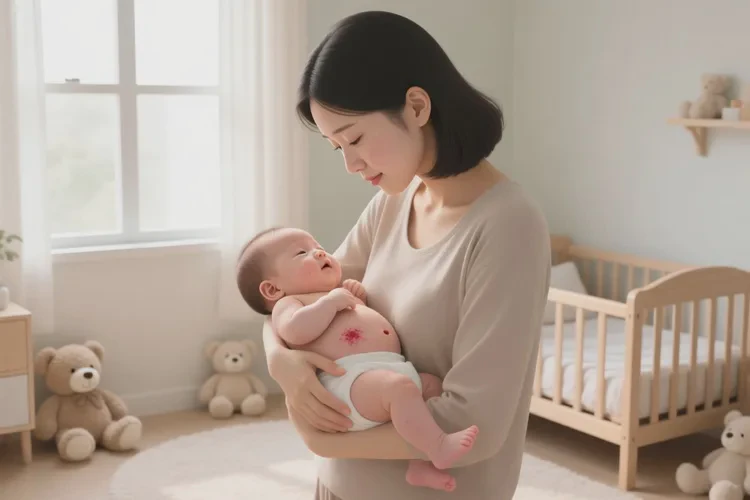 小儿肚子有湿疹能治愈吗(图1)