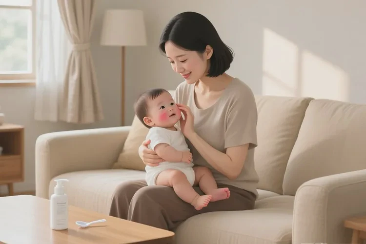 宝宝身上出现湿疹能不能治愈(图1)