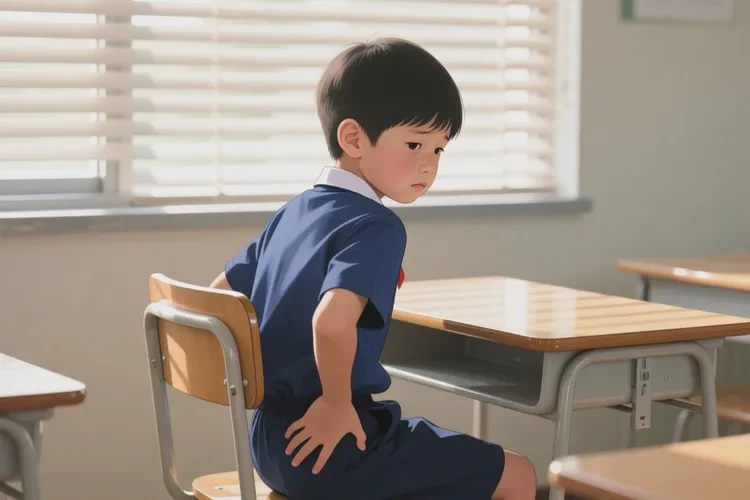 小学生屁股上容易起湿疹能治愈吗(图1)