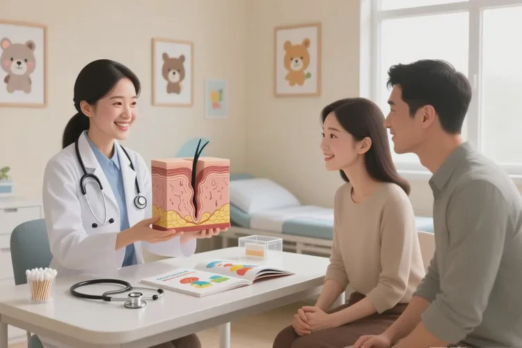 小孩肚子有湿疹能不能治愈(图3)