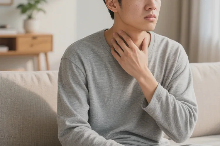 青年人脖子起湿疹能治愈吗(图1)