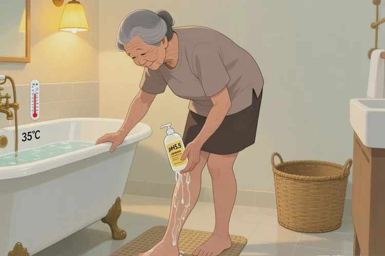 高龄老人小腿上容易长湿疹能治愈吗(图1)