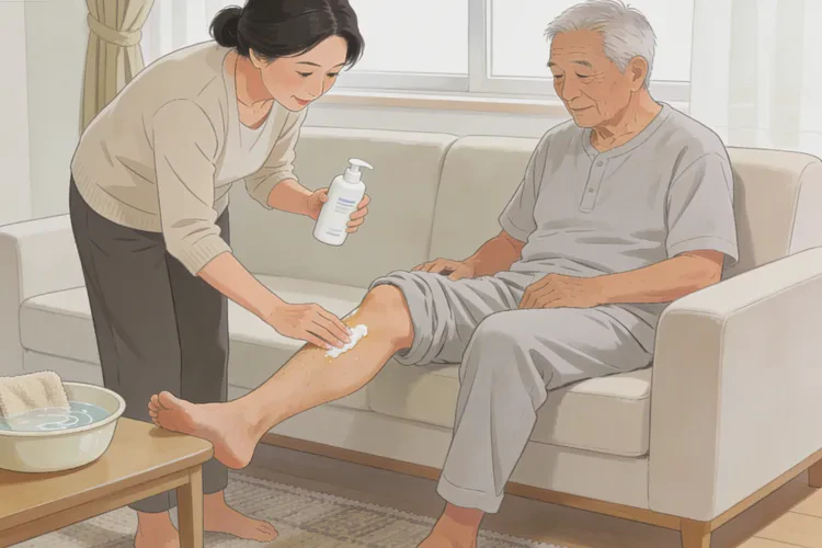 高龄老人小腿偶尔起湿疹能治愈吗(图2)