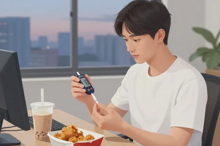 28岁下午血糖8点1是怎么回事(图1)