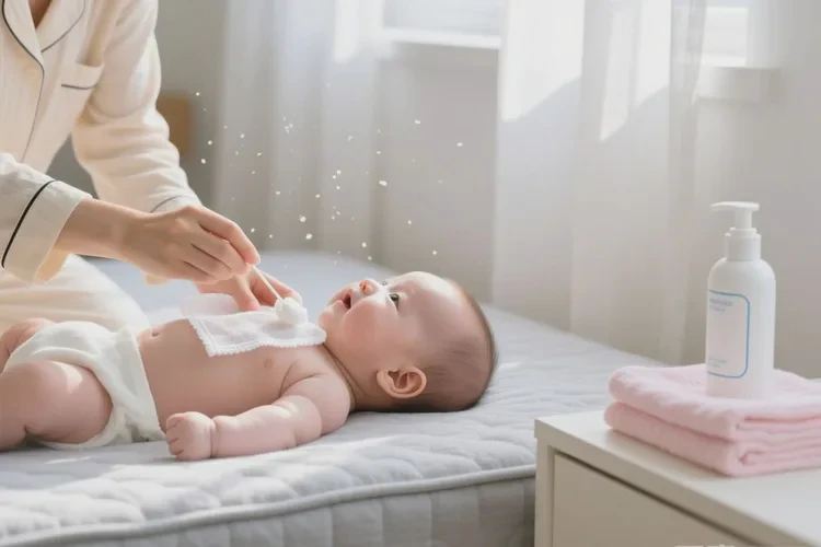 婴儿脖子容易长湿疹能不能治愈(图2)