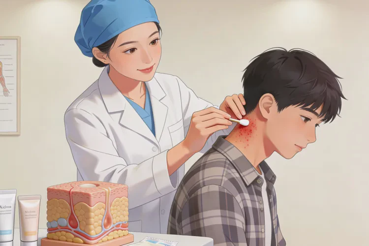 大学生脖子起湿疹能治愈吗(图4)