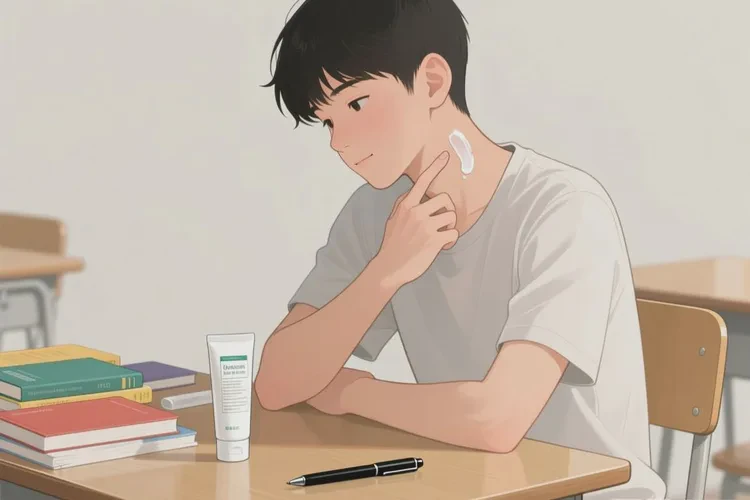 中学生脖子偶尔起湿疹能治愈吗(图2)