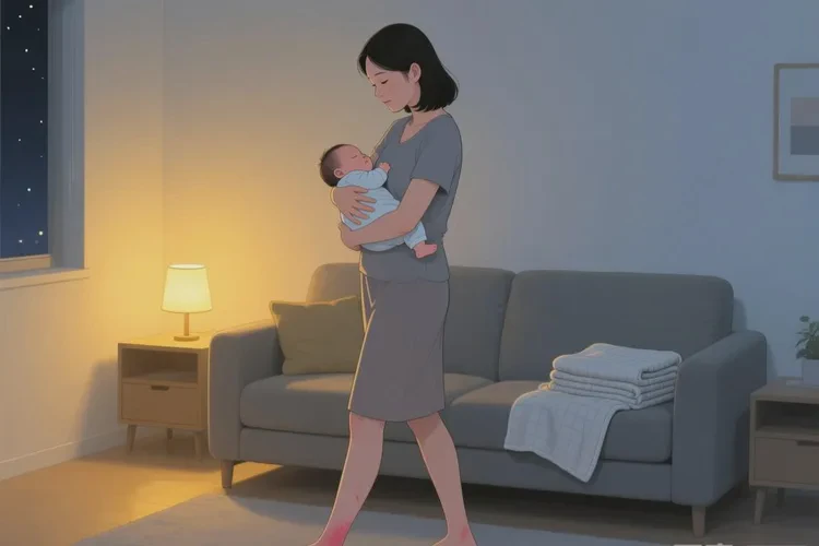 哺乳期妈妈小腿经常起湿疹能治愈吗(图1)