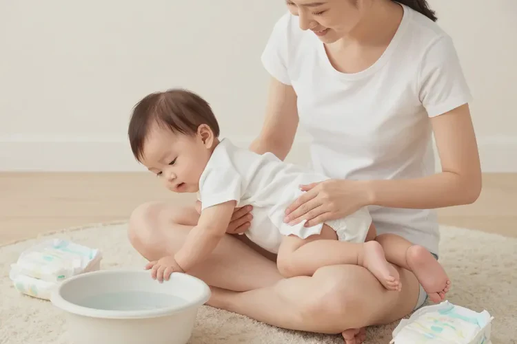 幼儿屁股起湿疹能治愈吗(图1)