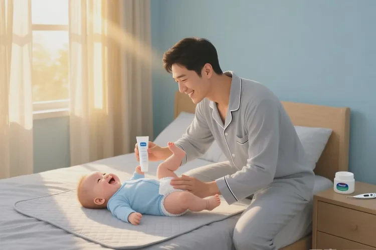 婴幼儿屁股上容易长湿疹能不能治愈(图1)