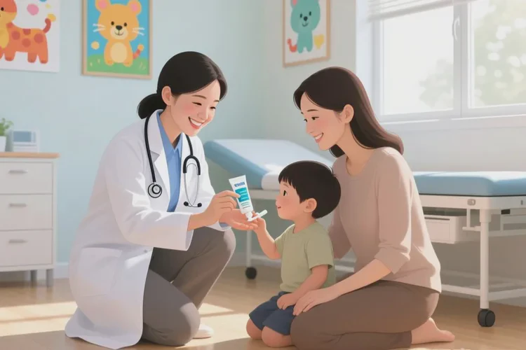 新生儿大腿经常起湿疹能治愈吗(图3)